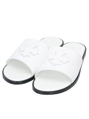 Chrome Hearts CH Slide Leather CH Plus Patch Sandals 46